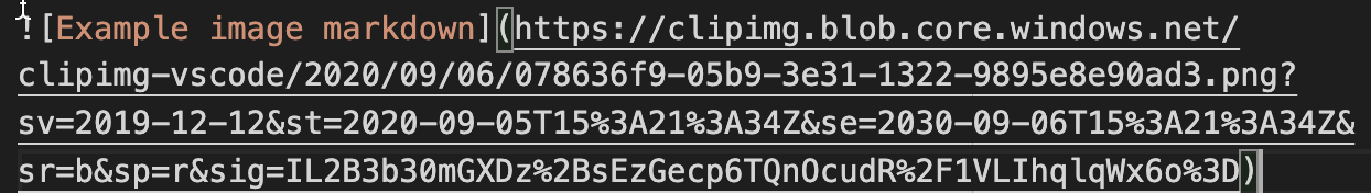 Example image markdown