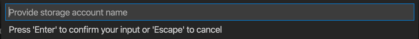 Azure storage account input